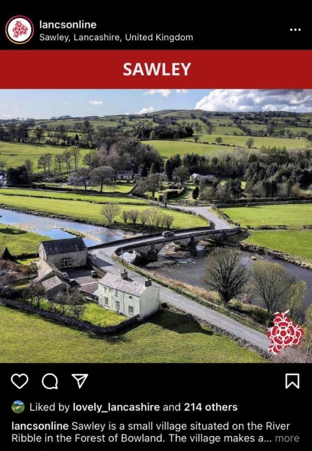 Sawley In The Forest Of Bowland - Cosy Cottage. Clitheroe Extérieur photo